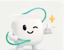 Flosso mascot proud